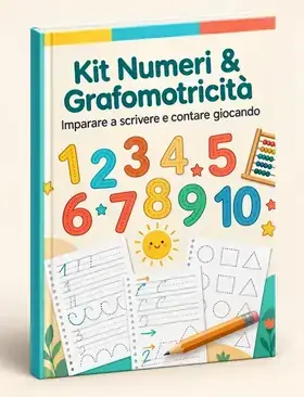 Copertina Kit Numeri e Grafomotricità